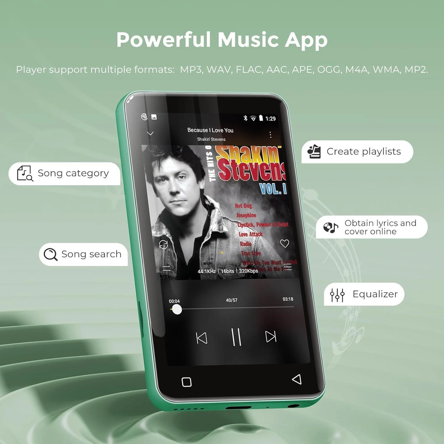 innioasis G1 Multi-feature Streaming MP3 Player 80GB - Image 3