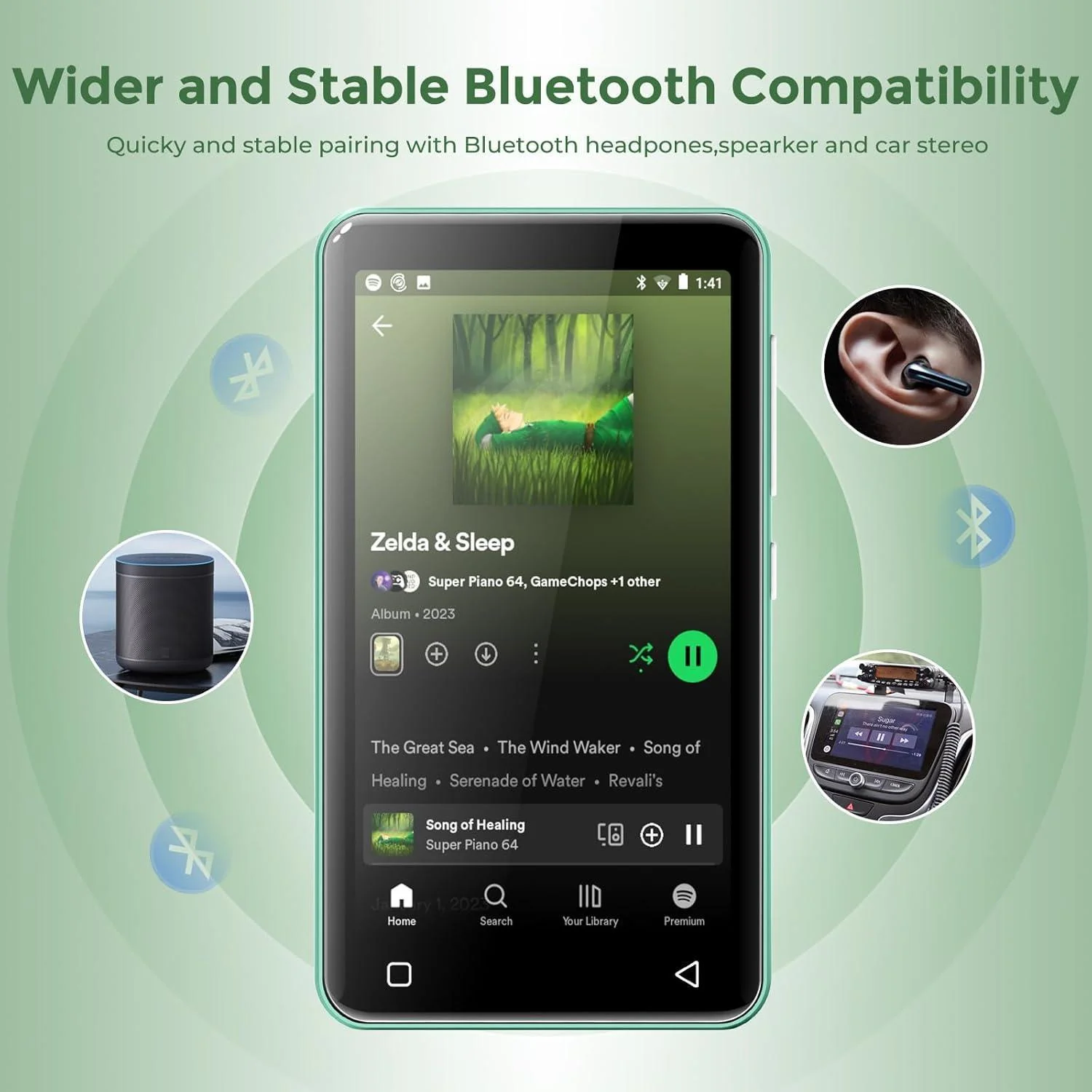 innioasis G1 Multi-feature Streaming MP3 Player 80GB - Image 6